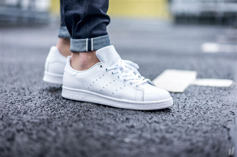 adidas schuhe herren stan smith chalk|Men's White Stan Smith Athletic Sneakers .